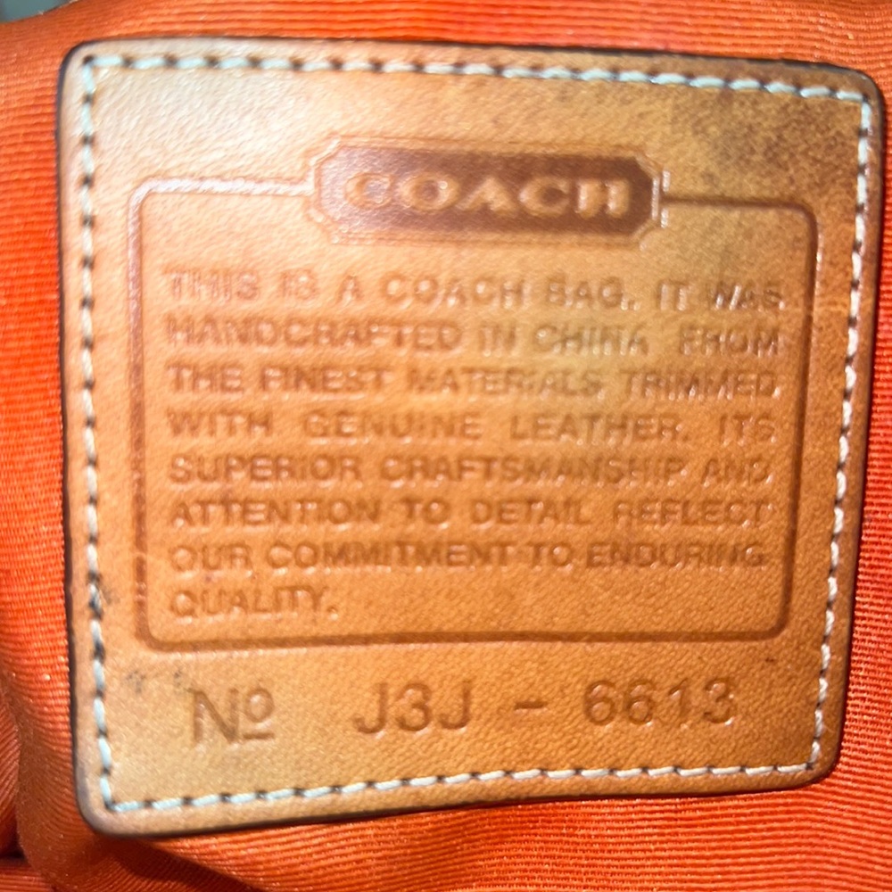 Genuine Coach Backpack